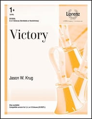 Victory Handbell sheet music cover Thumbnail